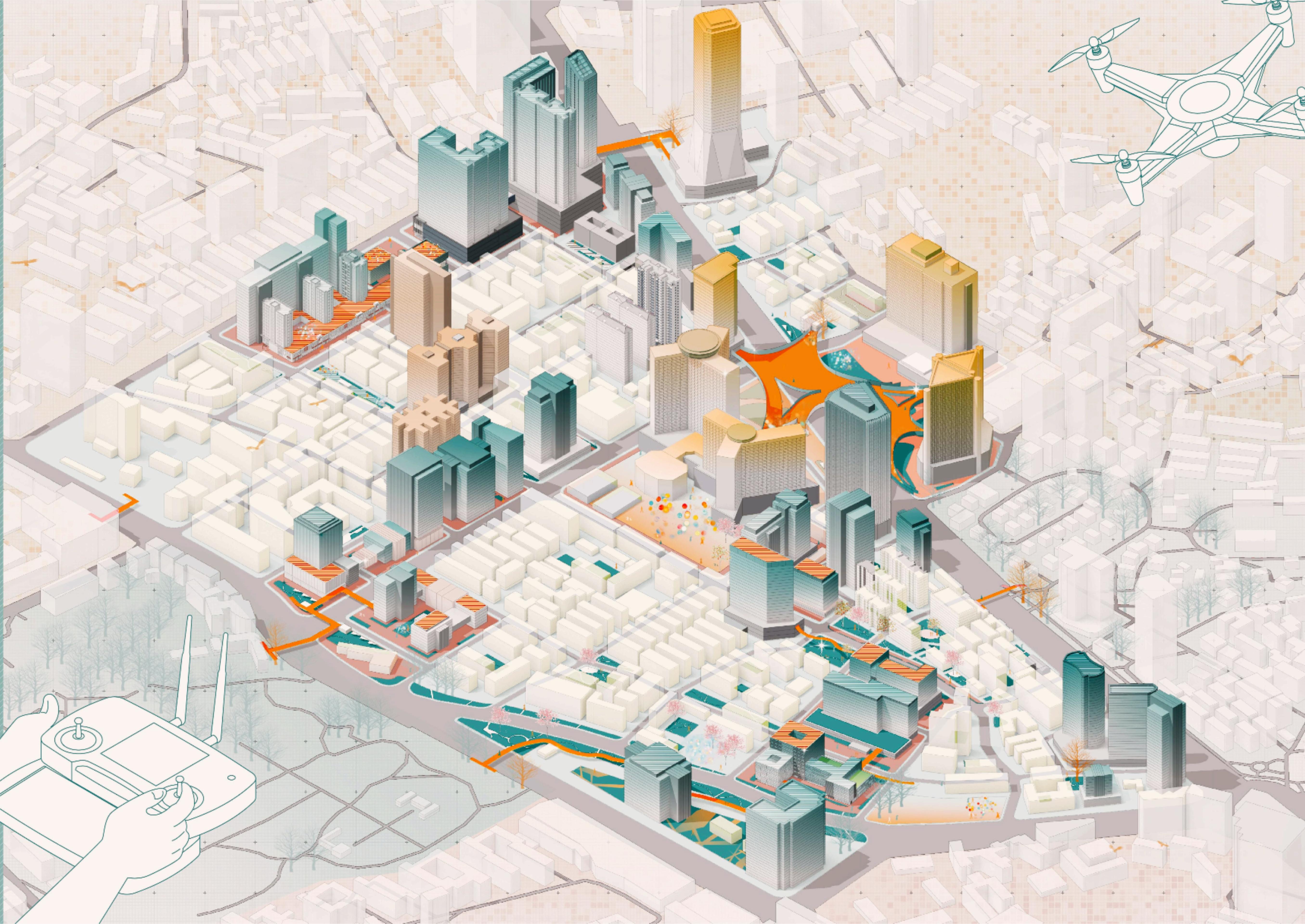 Huanshi East City Renewal Design